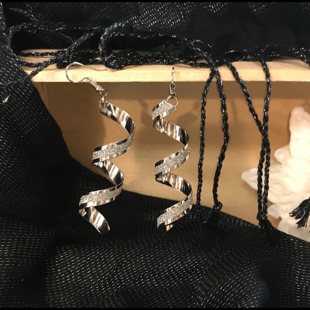 NEW Spiral Dangle Earrings